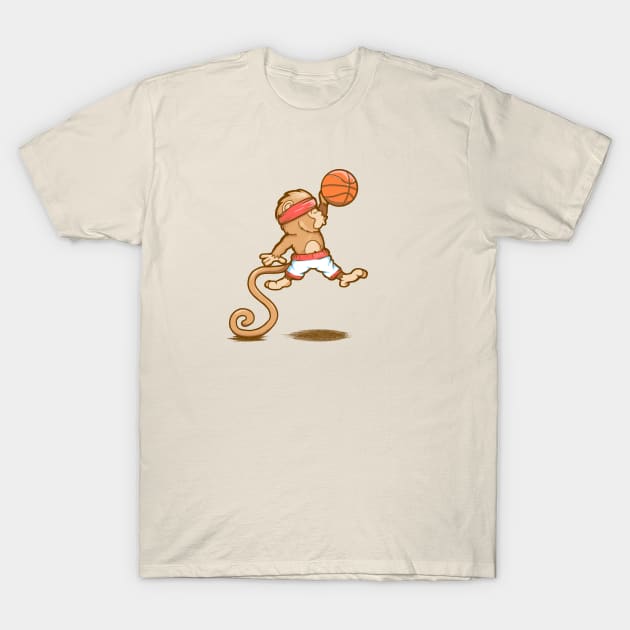 Monkey Baller T-Shirt by wuhuli